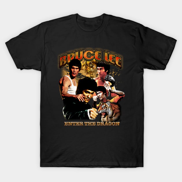 Legend Bruce Movie Jeet Kune Do Be Water Lee T-Shirt by Garmentcrooks